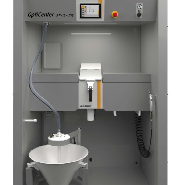 OptiCenter® All-in-One OC06: Tĩnh điện và cấp bột trong một thiết bị