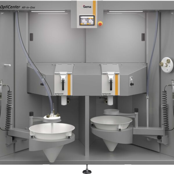 Powder Management Centers and Hoppers