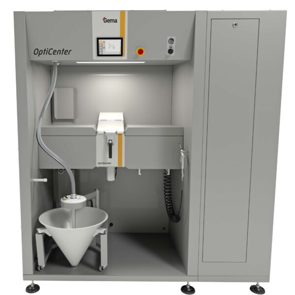 OptiCenter® OC07: Quản lý bột ứng dụng công nghệ bơm