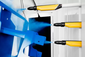 So sánh thiết bị phun sơn tĩnh điện Tribo và Corona của GEMA