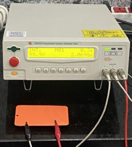 kiểm tra điện trở cách điện