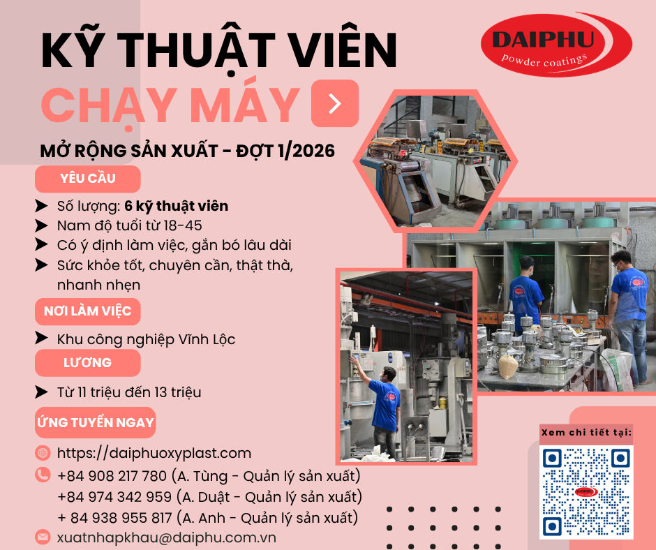 Kỹ thuật viên chạy máy